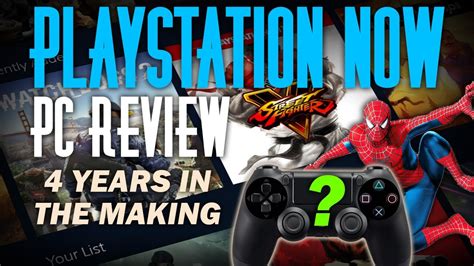 Playstation Now For Pc Review Play Ps4 Games On Pc Youtube