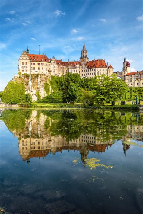 Sigmaringen Castle On Rock Germany This Famous Gothic Castle Is