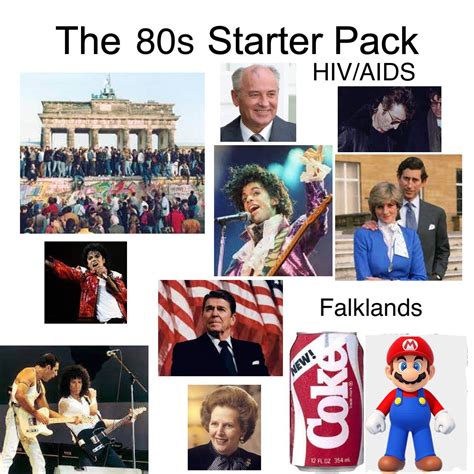 The 80s Starter Pack Rstarterpacks