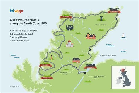 Printable North Coast 500 Map
