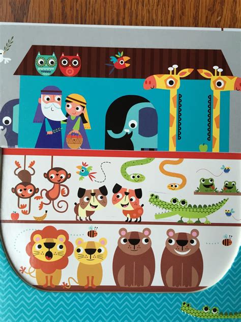 Review Giveaway Noahs Noisy Zoo A Fit Together Shapes Book