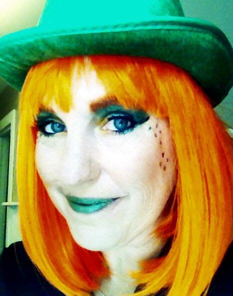 At Patricks Day Leprechaun Makeup Halloween Looks Leprechaun Makeup