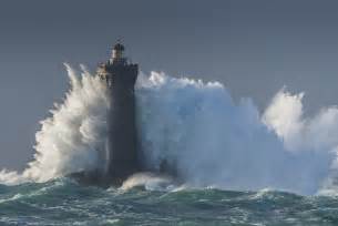 Storm Weather Rain Sky Clouds Nature Sea Ocean Waves Lighthouse
