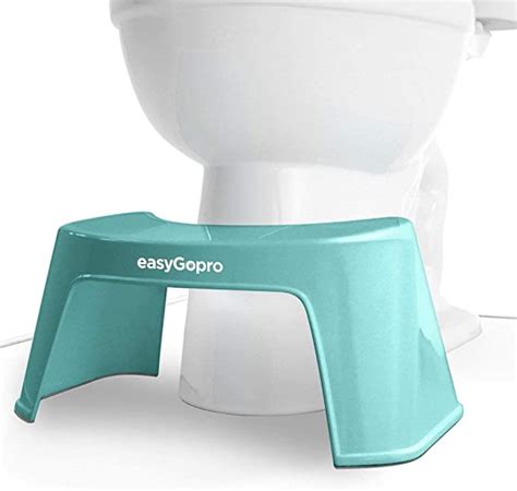 Easygopro 75 Most Compact Ergonomic Toilet Step For Easier Bowel