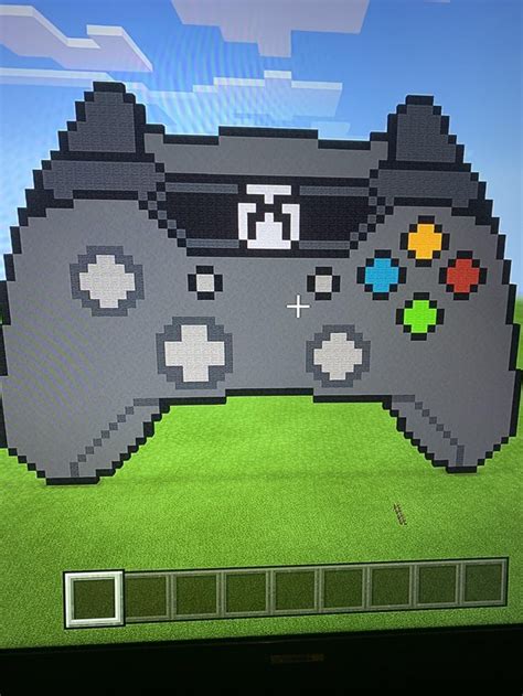 Xbox 1 Controller Pixel Art Minecraft