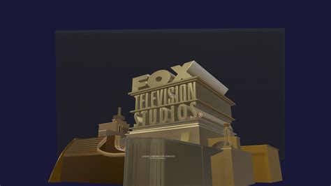 Fox Television Studios Logo 2008 Remake V2 3d Model By