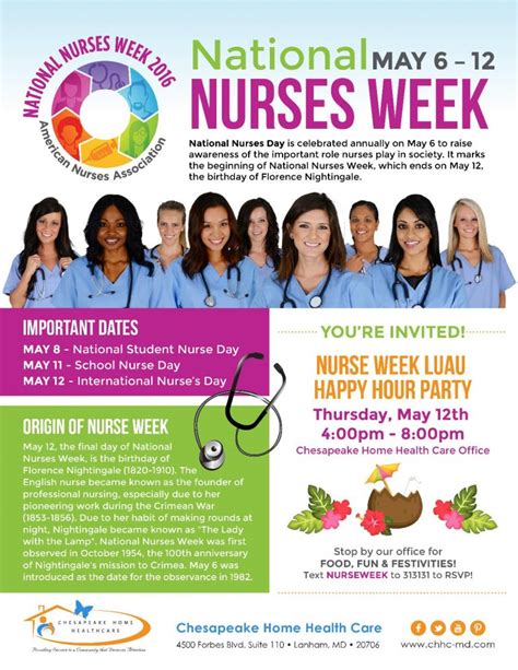 Chesapeake Home Health Care To Celebrate National Nurses Week With