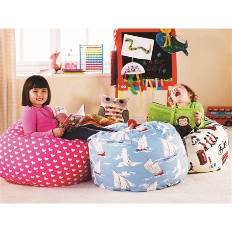 Kids Bean Bag With Removable Washable Cover Churchfield Cuckooland
