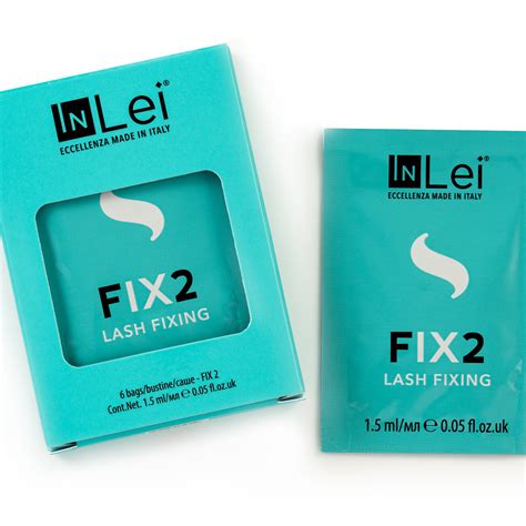 Inlei ® Fix 2 Sachets Lash Filler Treatment Eye Candy Lash And Brow