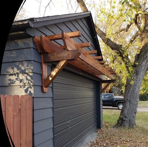 Garage Door Pergola Plans Etsy Front Door Pergola Garage Arbor