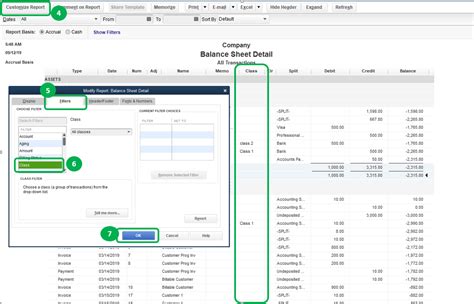 Solved Balance Sheet By Class In Quickbooks Pro 2019