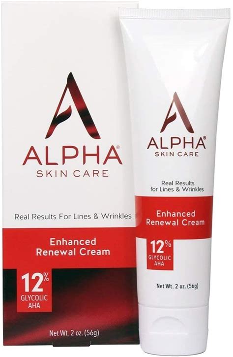 Alpha Skin Care Enhanced Renewal Cream Anti Aging Formula 12
