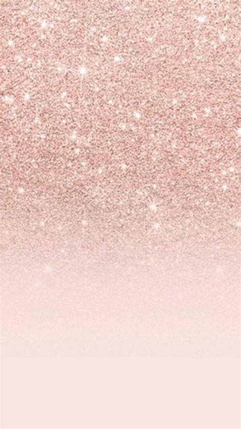 Blush Pink Glitter Wallpaper