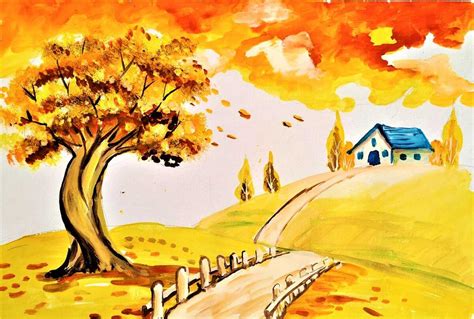 Картинки Осеннего Леса Для Срисовки Легкие Telegraph