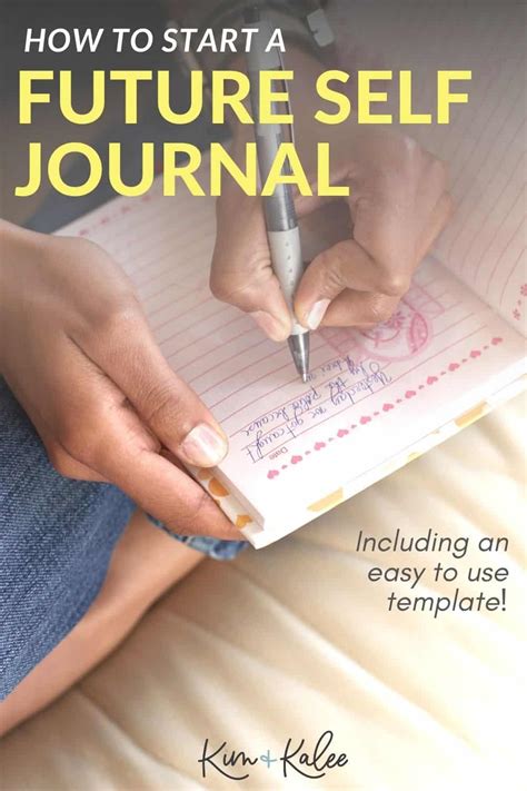 How To Do Future Self Journaling And An Easy Template Kim And Kalee
