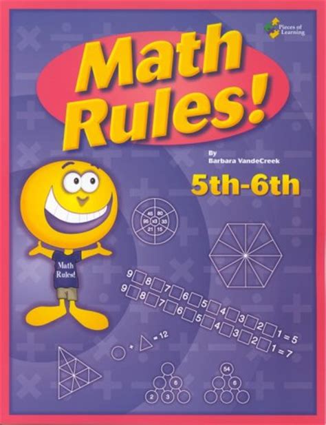 Fifth grade math worksheets for august. Math rules!: 5th-6th grade 25 week enrichment challenge ...