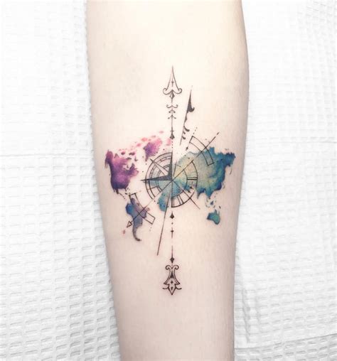 These 18 Travel Inspired Tattoos Will Make You Desperate To Get Inked
