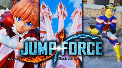 All 3 New Jump Force Characters Finished Special Moves And Awakening