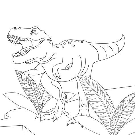 Libro De Dinosaurios Para Colorear En Libro De Dinosaurios Para My