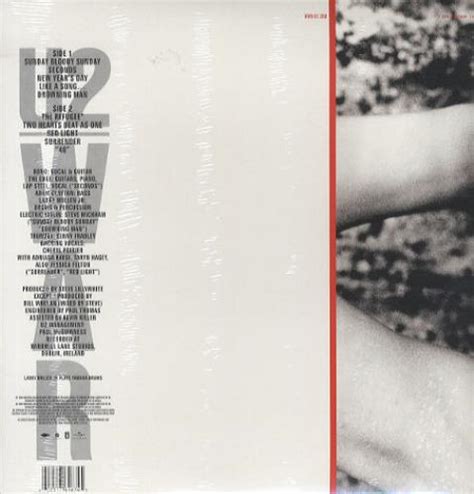 U2 War - 180gm - Sealed UK vinyl LP album (LP record) (438249)
