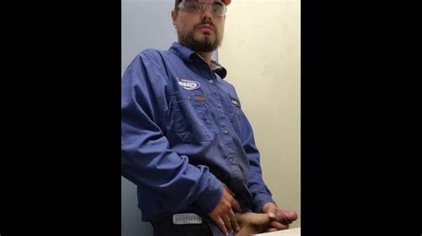 Blue Collar Worker Strokes Cock On The Clock Pornhub Com