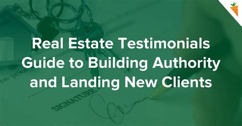 Real Estate Testimonial Tips And Examples For 2024 Carrot
