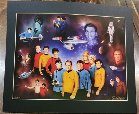 Sonia Hillios 1992 Star Trek Lithograph Signed 17250 Ebay