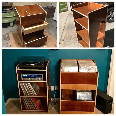 Diy Record Bin And Turntable Stand Rvinyl