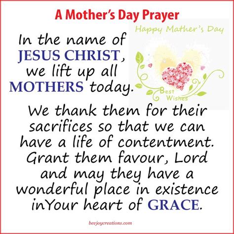 Mothers Day Christian Poems