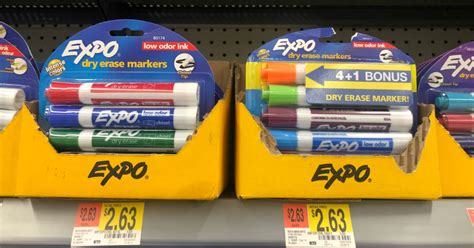 Expo Dry Erase Markers Bonus Packs Just 263 At Walmart Hip2save