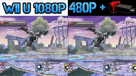 Super Smash Bros Brawl Comparison Wii U 1080p Vs Mclassic Gameplay