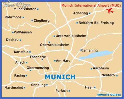 Map Of Munich