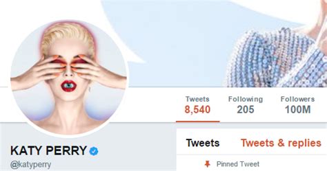 WOW Katy Perry Breaks Twitter Record Becomes The First User To