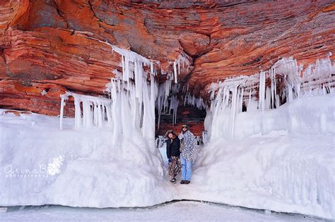 How I Survived Winter Trip To Apostle Islands Wisconsin Arina B