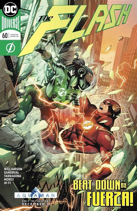 Dc Comics Universe And The Flash 60 Spoilers Fuerza And Barry Allen