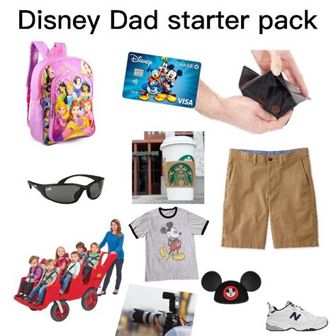 Disney Dad Starter Pack Starterpacks