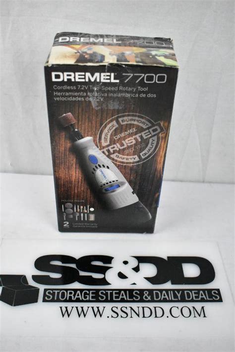 Dremel 7700 115 72v Multipro Cordless Kit Open Box Complete New