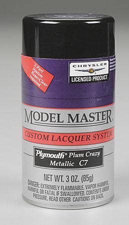 Testors Model Master Spray Plum Crazy Metallic Oz Hobby And Model