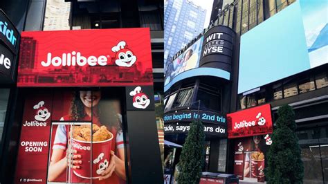 Jollibee Times Square Is Opening In The Heart Of Nyc