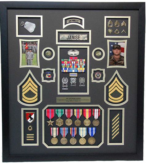 United States Army Shadow Box Display Military Memories And More