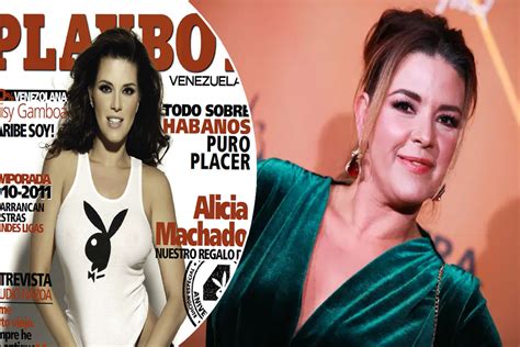 Alicia Machado Revela Que Pronto Volver A Posar Desnuda Para Playboy