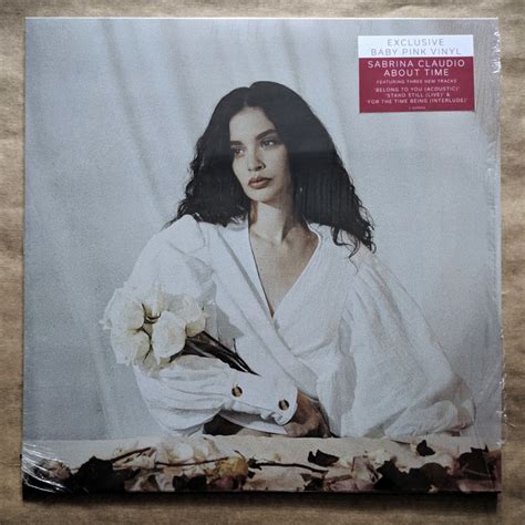 About Time Lp Baby Pink Vinyl By Sabrina Claudio On Carousell