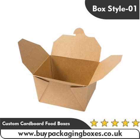 Custom Cardboard Food Boxes