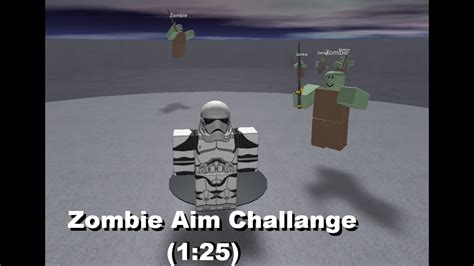 Zombie Aim Challenge 125 Youtube