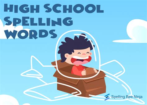 Hard Spelling Bee Words For High School Studen