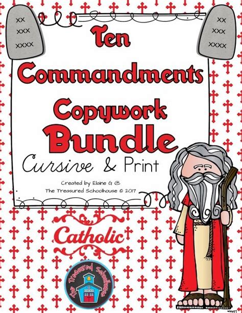 #numbernames#numbername1to10#cursivewritingforkids#numbernames1to10#knowthefundamentalshello friends,in this video learn how to teach kids to write number. Ten Commandments Copywork in Cursive and Print BUNDLE - Catholic | Copywork, Cursive, Writing ...