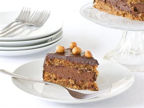 The slices of cake are served with frangelico to serve: maple•spice: Mocha Frangelico Mousse Torte