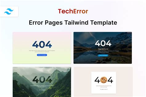 Techerror Error Page Html Template Download For Wordpress