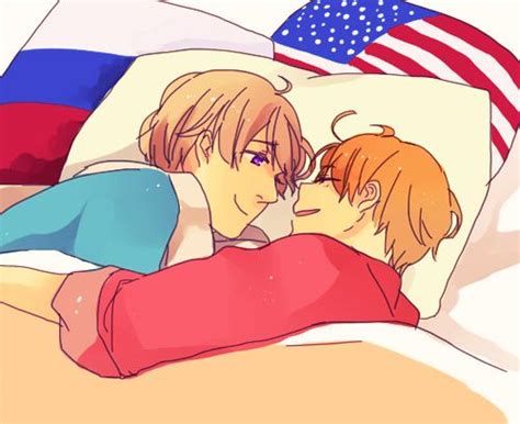 Hetalia Couples Photo Rusame Hetalia Hetalia Russia Hetalia America