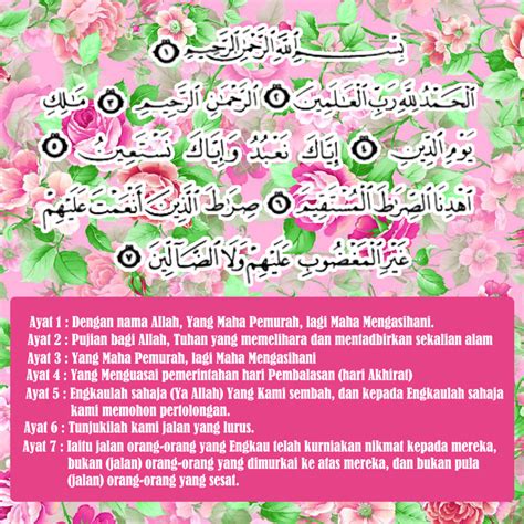 Surah Al Fatihah Dalam Jawi 8 Surah Al Fatihah Ideas Quran Islamic Calligraphy Islamic